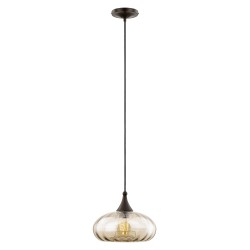 Livex Hand Blown Art Glass Mini Pendant 40617-92