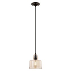 Livex Hand Blown Art Glass Mini Pendant 40630-92