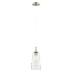 Livex Hand Blown Art Glass Mini Pendant 40637-91