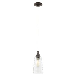 Livex Hand Blown Art Glass Mini Pendant 40637-92