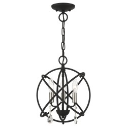 Livex Aria Ceiling Pendant/Semi-Flush 40903-04