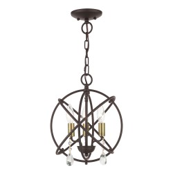 Livex Aria Chandelier/Semi-Flush 40903-07