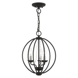 Livex Arabella Mini Chandelier/ Semi-Flush 40913-04