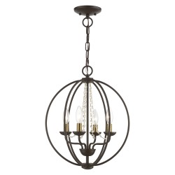 Livex Arabella Chandelier/ Semi-Flush 40914-07