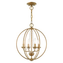 Livex Arabella Chandelier/Semi-Flush 40914-48