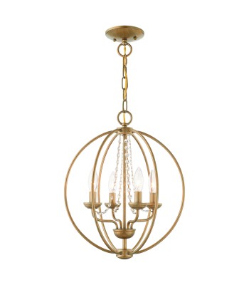 Livex Arabella Chandelier/Semi-Flush 40914-48