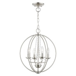 Livex Arabella Chandelier/ Semi-Flush 40914-91