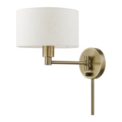 Livex Allison Swing Arm Wall Lamp 40940-01