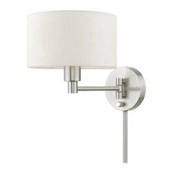 Livex Allison Swing Arm Wall Lamp 40940-91