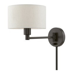 Livex Allison Swing Arm Wall Lamp 40940-92