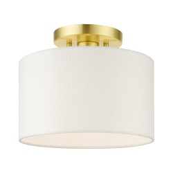 Livex Meridian Small Semi-Flush 41095-12