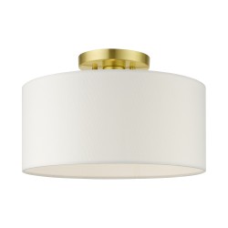 Livex Meridian Medium Semi-Flush 41097-12