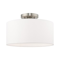 Livex Meridian Semi-Flush 41097-91