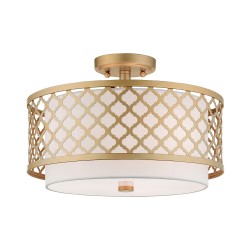 Livex Arabesque Semi-Flush 41108-33