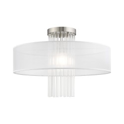 Livex Alexis Semi-Flush 41147-91