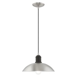 Livex Metal Shade Mini Pendant 41193-91