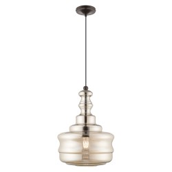 Livex Hand Blown Art Glass Ceiling Pendant 41225-92