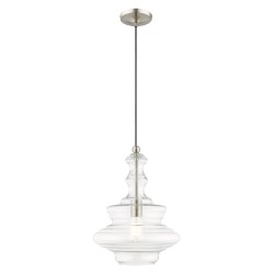 Livex Hand Blown Art Glass Ceiling Pendant 41238-91