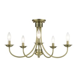 Livex Estate Semi-Flush 42684-01