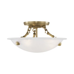 Livex Oasis Semi-Flush 4272-01