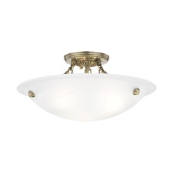 Livex Oasis Semi-Flush 4273-01