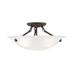 Livex Oasis Semi-Flush 4273-07