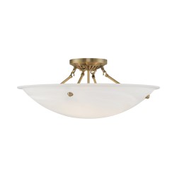 Livex Oasis Semi-Flush 4275-01