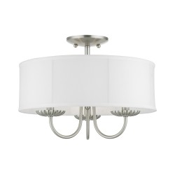 Livex Brookdale Semi-Flush 42989-91