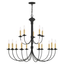 Livex Heritage Foyer Chandelier 4460-04