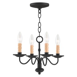 Livex Heritage Mini Chandelier 4464-04