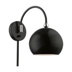 Livex Stockton Swing Arm Wall Lamp 45489-68
