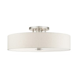 Livex Meridian Semi-Flush 45848-91