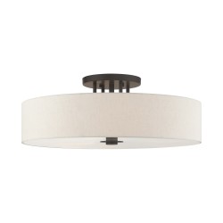 Livex Monroe Semi-Flush 45848-92