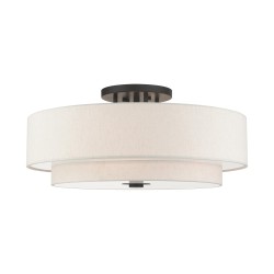 Livex Monroe Semi-Flush 45849-92