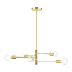 Livex Bannister Chandelier 45865-12