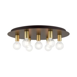 Livex Hillview Flush Mount 45876-07