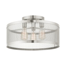 Livex Industro Semi-Flush 46219-91