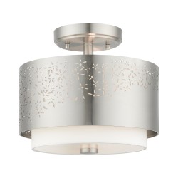 Livex Noria Semi-Flush 46267-91