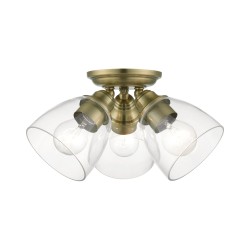 Livex Montgomery Semi-Flush 46339-01