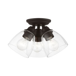 Livex Montgomery Semi-Flush 46339-07
