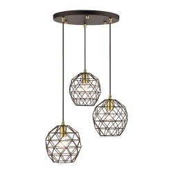 Livex Geometrix Ceiling Pendant 46593-07