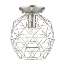 Livex Geometrix Semi-Flush 46598-91