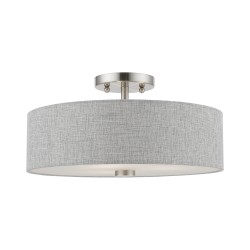 Livex Dakota Semi-Flush 46743-91