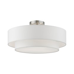 Livex Meridian Semi-Flush 47154-91