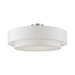 Livex Meridian Semi-Flush 47155-91