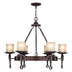 Livex Cape May Chandelier 4866-67