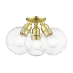 Livex Downtown Semi-Flush 48978-12