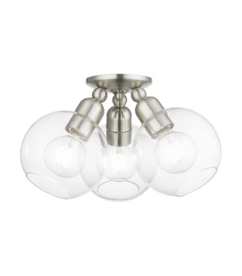 Livex Downtown Semi-Flush 48978-91