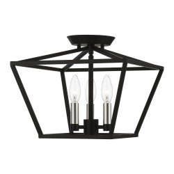 Livex Devone Semi-Flush 49430-04