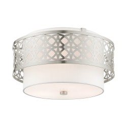 Livex Calinda Semi-Flush 49863-91